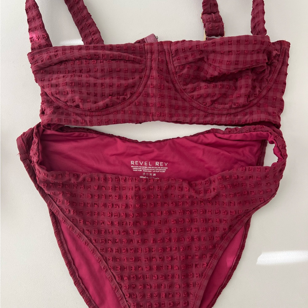 Revel Rey Bikini Balconette Top Classic Bottom Gem